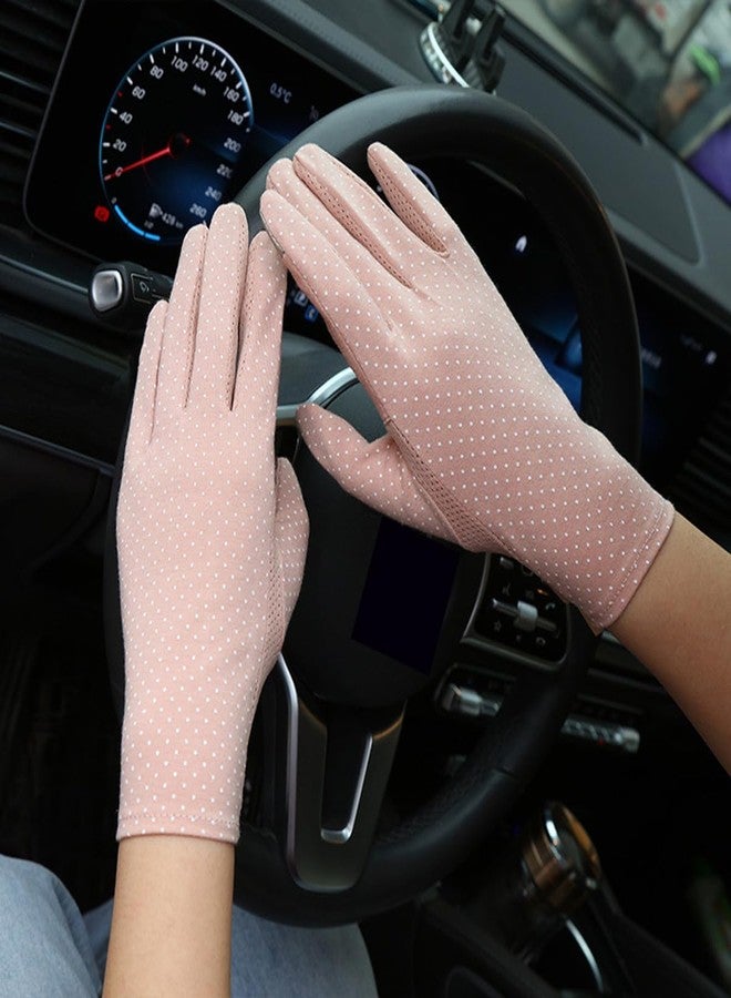 إيوهاك قفازات إيوهاك النسائية للحماية من أشعة الشمس فوق البنفسجية، قفازات كاملة الأصابع لركوب الدراجات، قفازات صيفية خارجية - Image 5