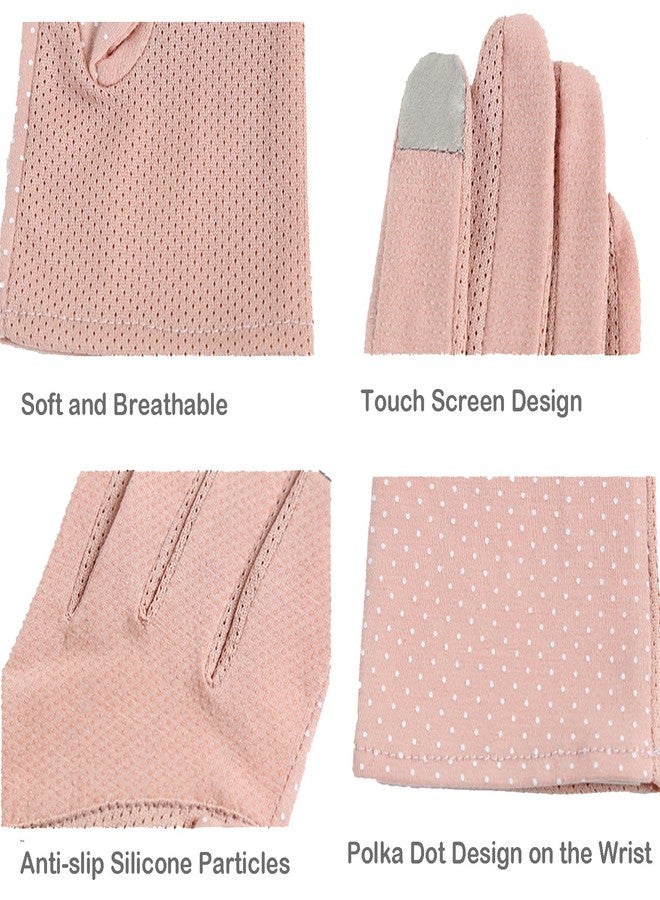 إيوهاك قفازات إيوهاك النسائية للحماية من أشعة الشمس فوق البنفسجية، قفازات كاملة الأصابع لركوب الدراجات، قفازات صيفية خارجية - Image 2