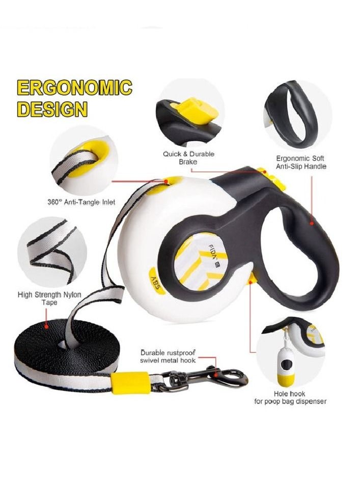 fida - Autobrake Retractable Dog Leash Multicolor XL - Image 1