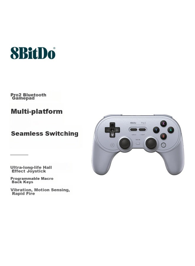 8bitdo Pro 2 Game Controller Switch 2 Bluetooth Wireless Hall Joystick Monster Hunter Multi-platform For Mobile Phones, Pc, Steam - Image 1
