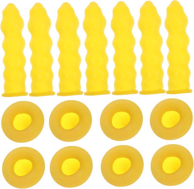 Gadpiparty 60pcs Caulk Caps Caulk Tube Sealers for Sealing Protecting Nozzles from Drying for Home Projects and Crafts Easy to Use - Image 2