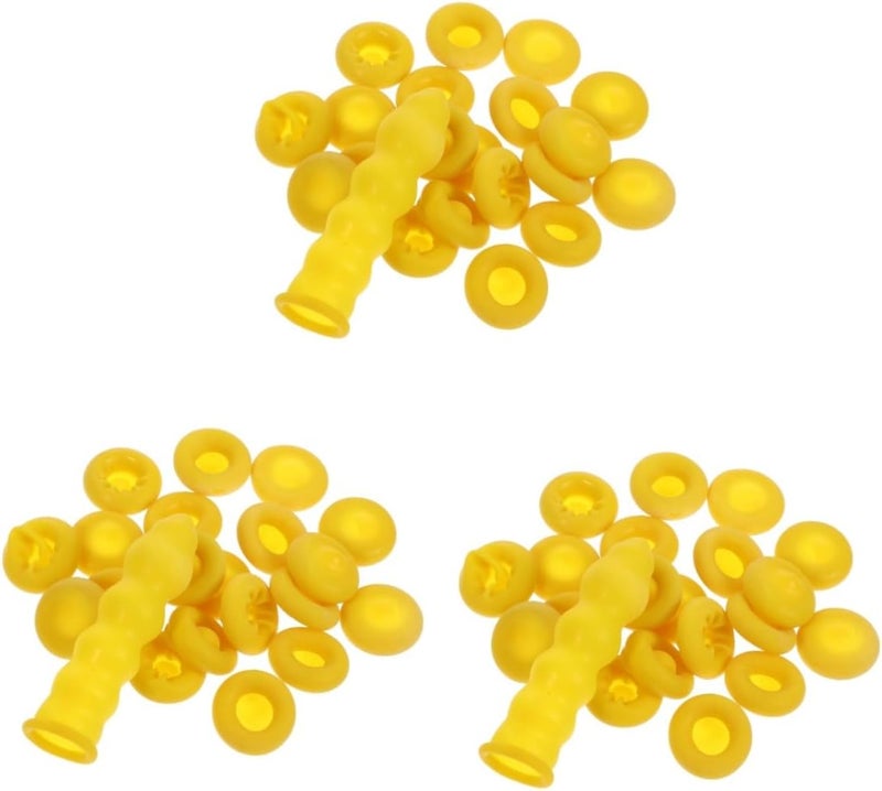 Gadpiparty 60pcs Caulk Caps Caulk Tube Sealers for Sealing Protecting Nozzles from Drying for Home Projects and Crafts Easy to Use - Image 1