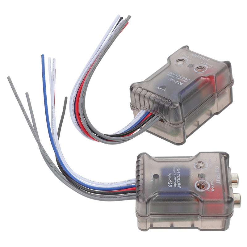 Stereo Adapter for Car Audio System with Subwoofer Amplifier and High Low Converter - Image 3
