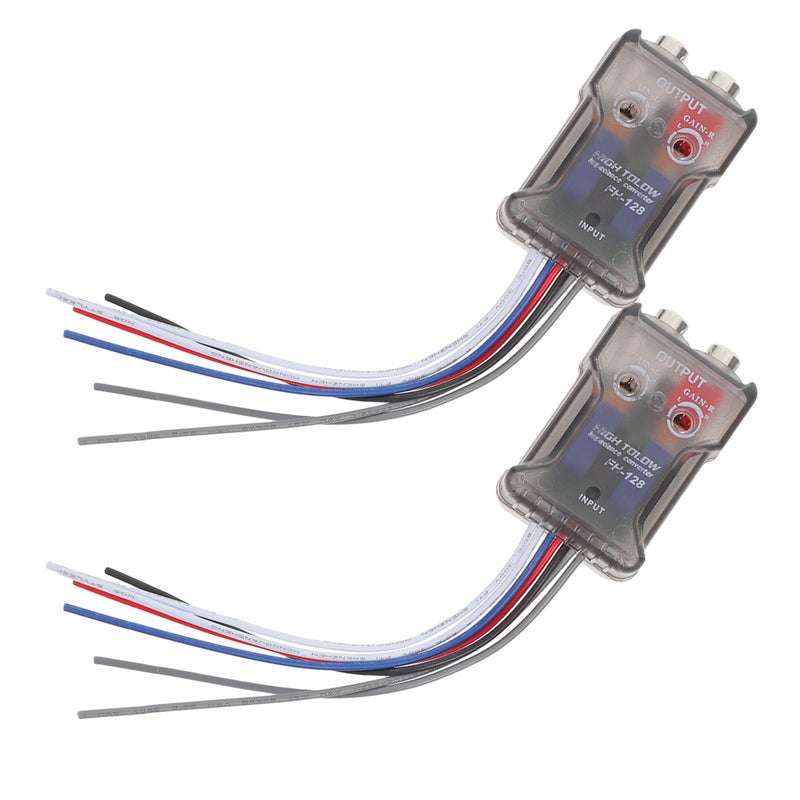 Stereo Adapter for Car Audio System with Subwoofer Amplifier and High Low Converter - Image 4