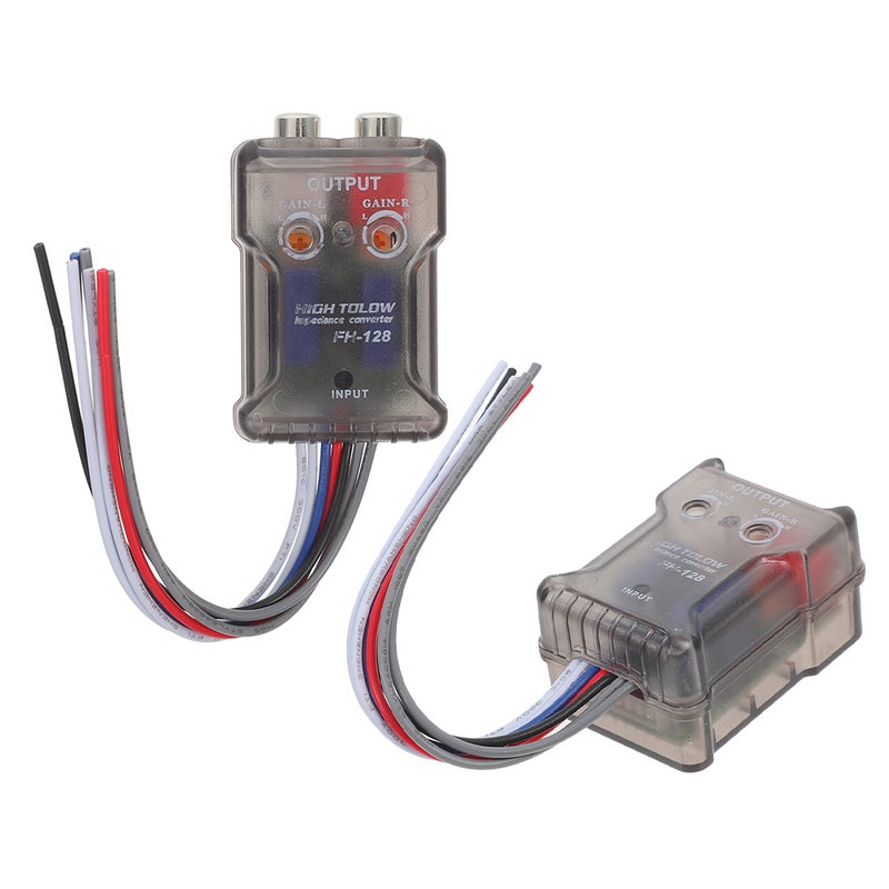Stereo Adapter for Car Audio System with Subwoofer Amplifier and High Low Converter - Image 5