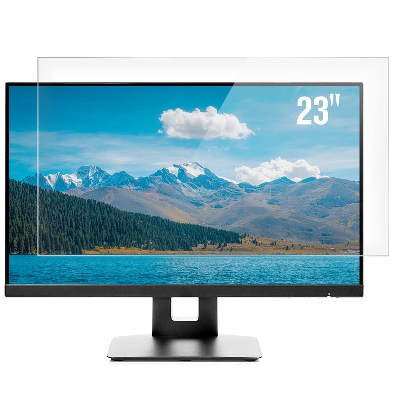 FFORITO F FORITO 2-Pack 23 inch Anti Glare Matte Computer Screen Protector for 16:9 Monitor, Computer Screen Cover Compatible with 23" Acer/ASUS/HP/Dell Desktop - Image 1