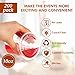 Lilymicky 200 Sets 10 oz Clear Plastic Cups With Flat Lids 10 Ounce Disposable Drinking Cups for Smoothie Slurpee or Any Cold Drinks - Image 4