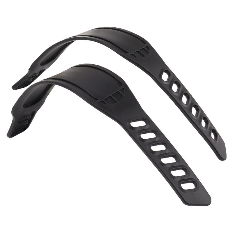 Exercise Bike Pedal Straps: 2 Pcs Premium Plastic Adjustable 12-Inch Length - Wear-Proof Tear-Resistant Universal Pedal Straps for Home Gym Stationary Bike Workouts - Image 1