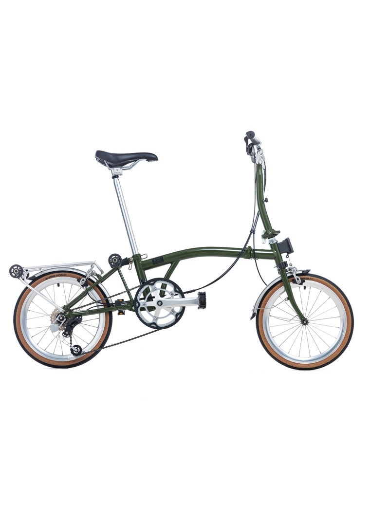 BIKE'S Folding bike BIKE'S SE Plus Olive green - Image 1