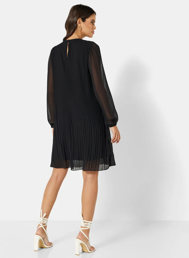 فيرو مودا Pleated Midi Dress