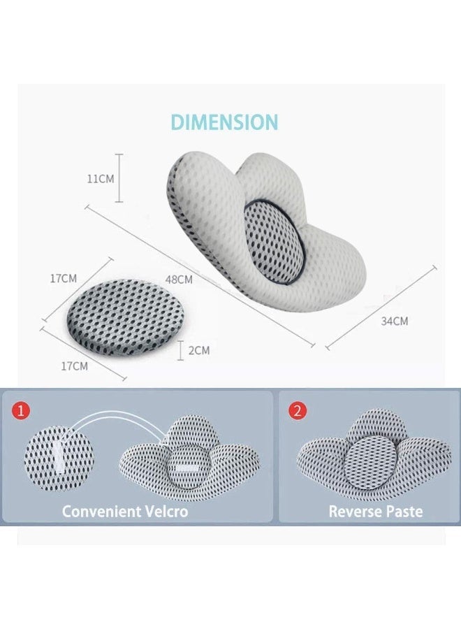 Multi-Functional Lumbar Support Pillow – Adjustable Height, Sciatic Pain Relief, and Back Comfort for Sleepers - Image 4
