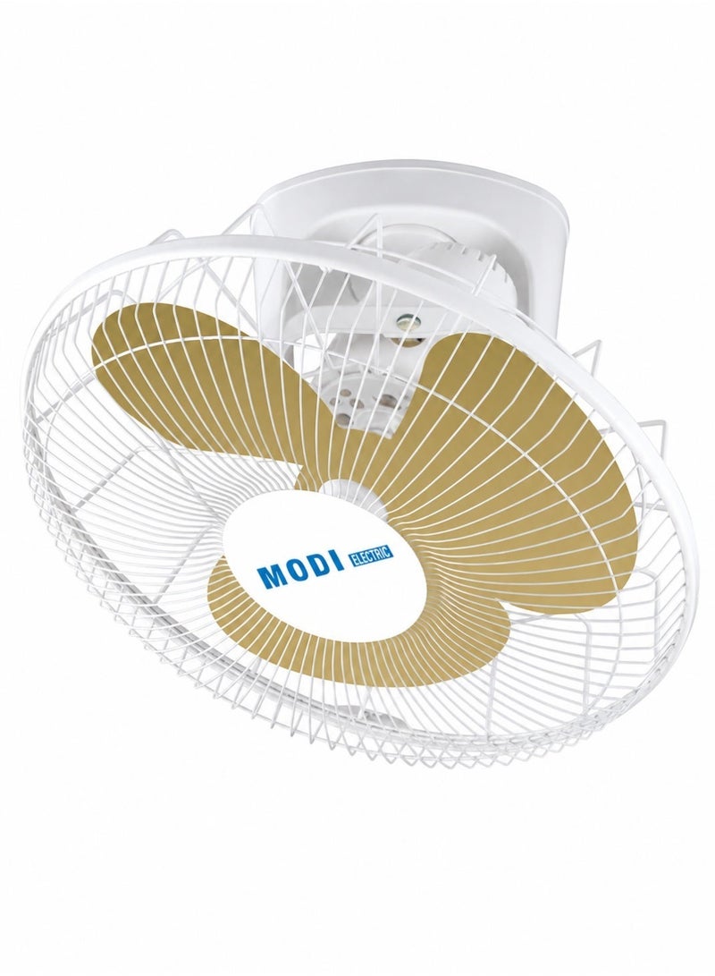 MODI 16 Inch Orbit Fan 55W Ceiling Mounted Fan With 3 Speed Controller, Metal Blades, Wide Air Circulation, Quiet Cooling & Easy Installation For Home, Office & Shop - Image 3