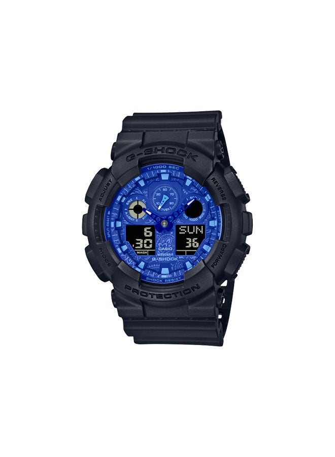 كاسيو ساعة يد من الراتينغ رقمي GA-100BP-1ADR - Image 1