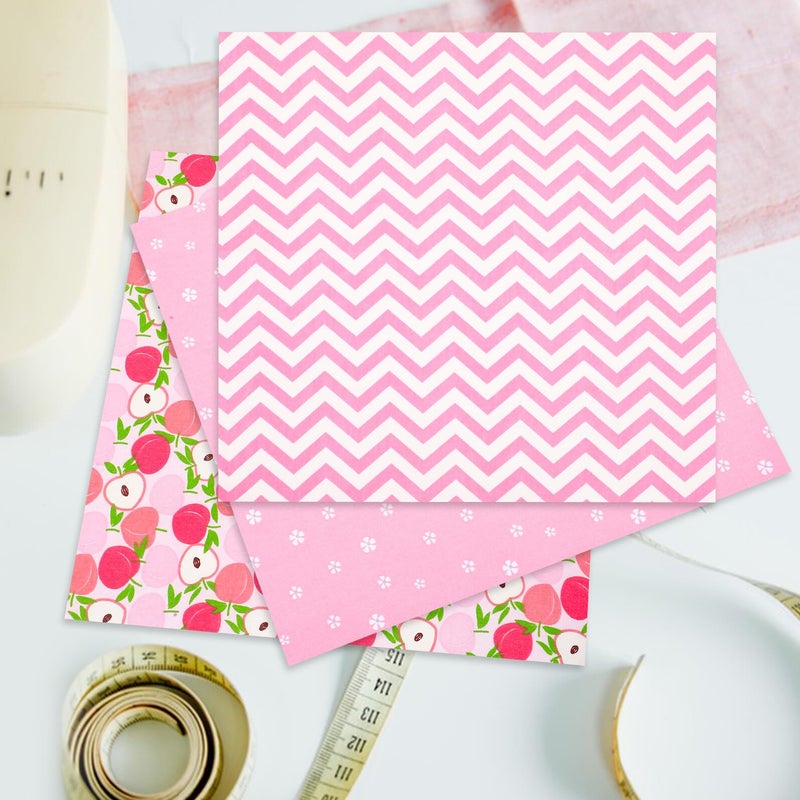 5Pcs Cotton Fabric Squares Printed Patchwork Quilting Sewing DIY Craft Material - Image 5