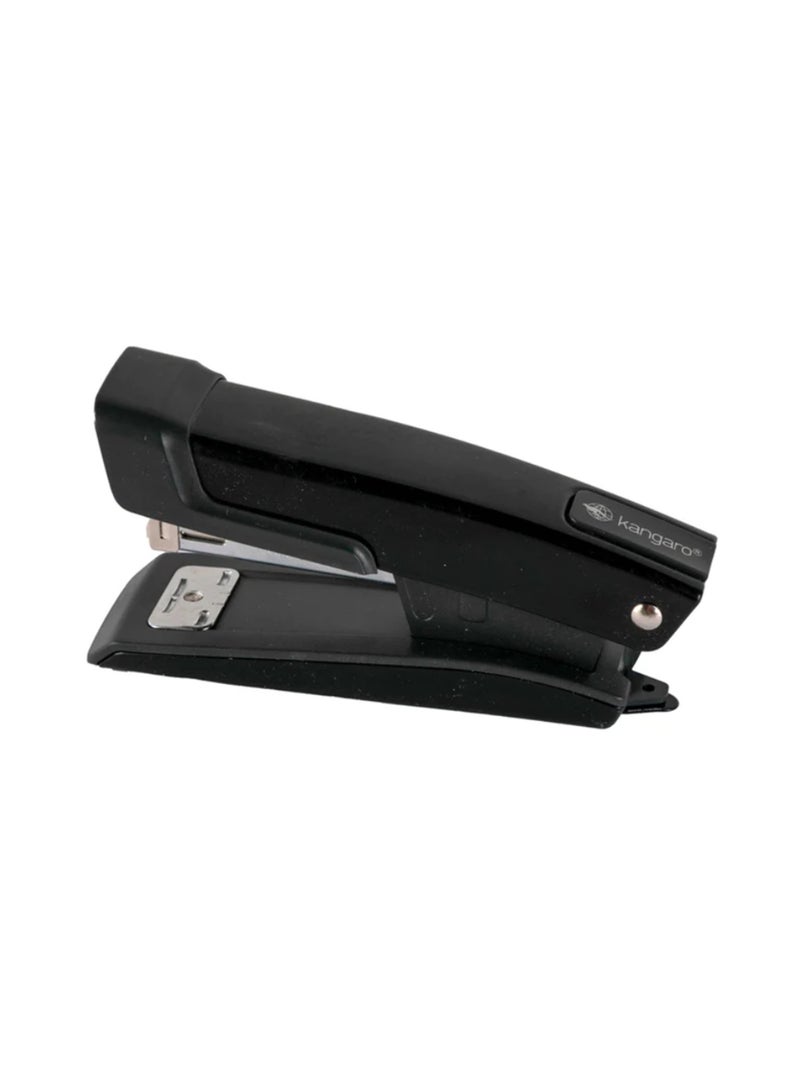 Kangaro 1-Piece Pro-45 Desktop Metal Stapler With 30 Sheet Capacity Black  - Image 2