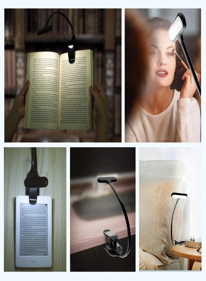 bosig Adjustable Sturdy Lightweight Eye-Care LED Lights Clip On Book Reading Night Lamp with Flexible Arm for Bookworms and Kids (Multicolour) - Image 5