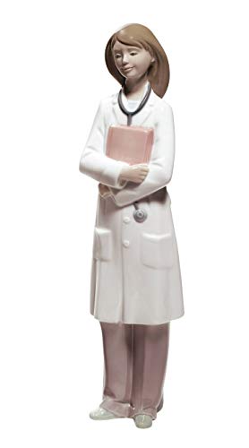NAO Doctor - Female. Porcelain Doctor Figure. - Image 1