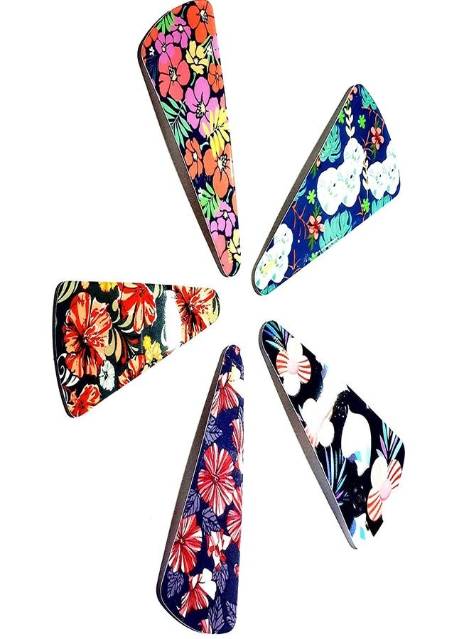 Drishti® Plastic Hair Tic Tac Clips For Girls Multicolor 6 pcs Larg Size (Same Design) - Image 1