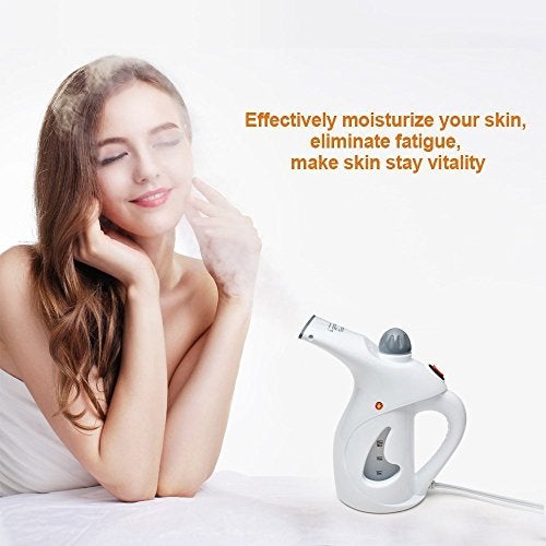 BRAHMANI CREATION Garment Fabric Steamer Iron for Clothes and Face - Portable Powerful 375 Watts With Fast Heat-Up, Perfect for Home and Travel (Multi Color) - Image 4