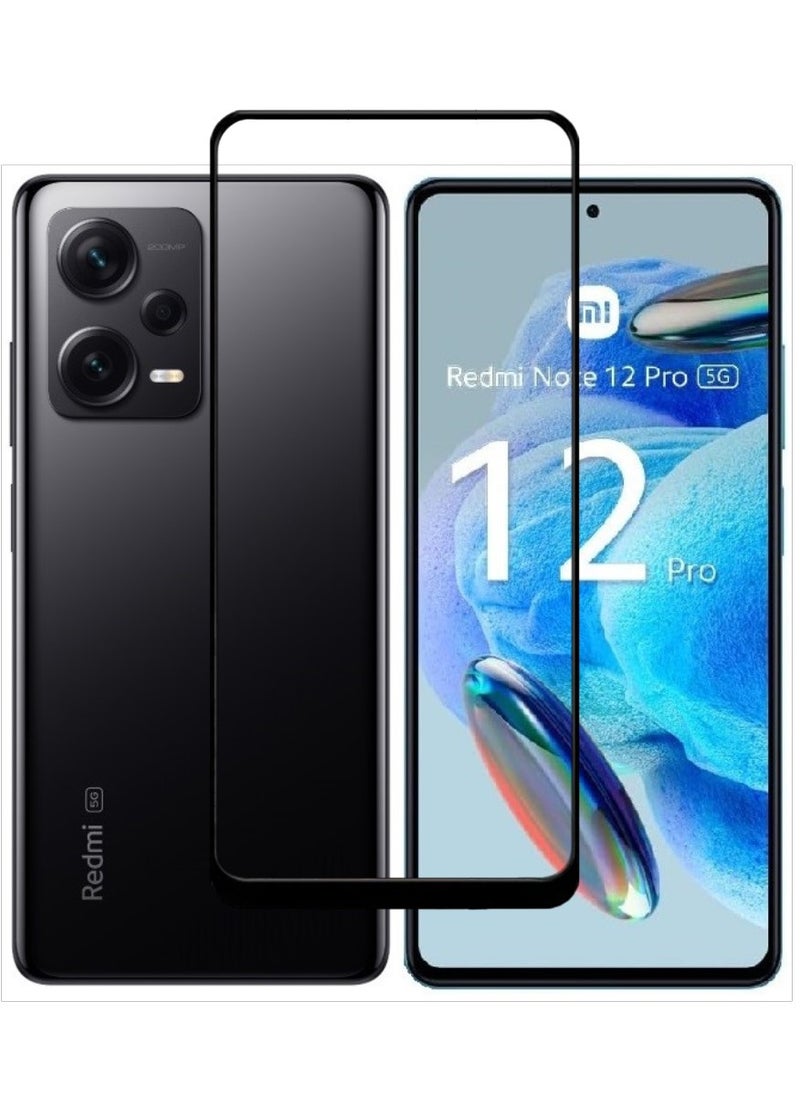 ACLIX Antistatic ESD Dustproof Premium Quality High Definition Tempered Glass Screen Protector Designed For Xiaomi Redmi Note 12 Pro - Image 1