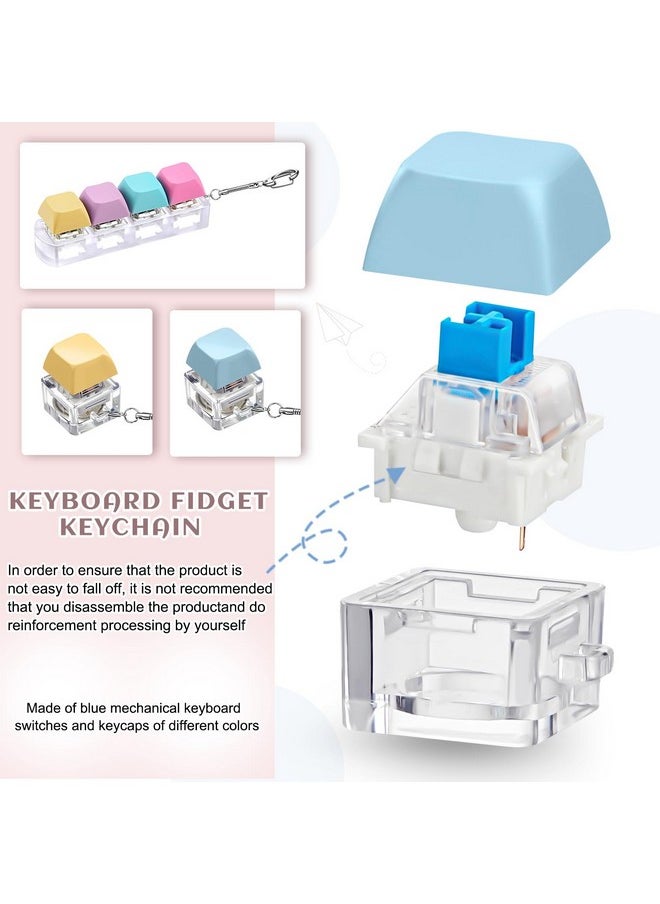 Taiyin Taiyin Decompression Toys Keyboard Clicker Toy Keyboard Cube Toy Mechanical Key Toy Keyboard Button for Adult Gifts to Relief Pass Time  - Image 3