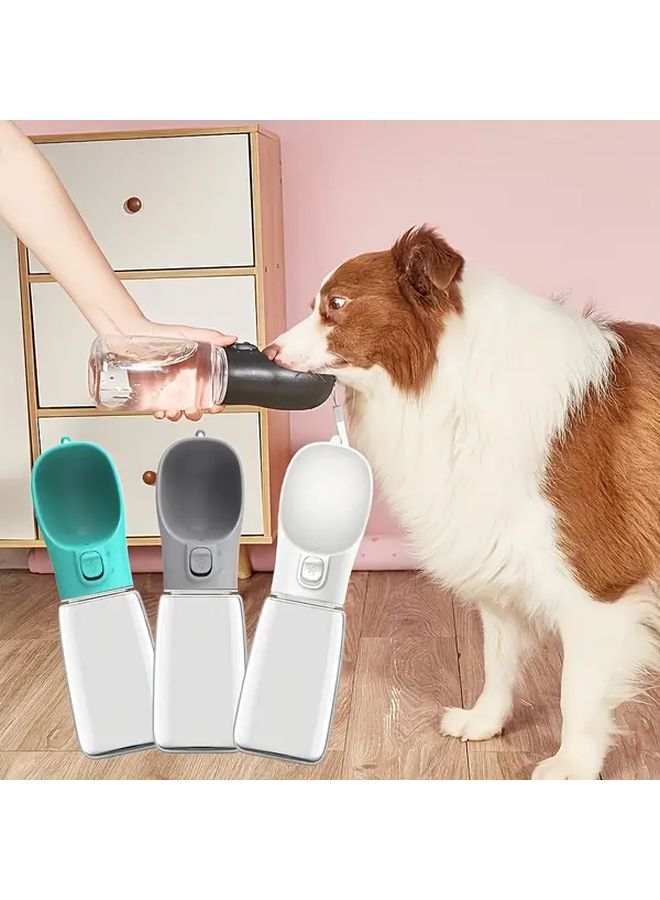 Blue Portable Outdoor Water Bottle for Pet Dogs Walking Hiking Traveling - Image 2