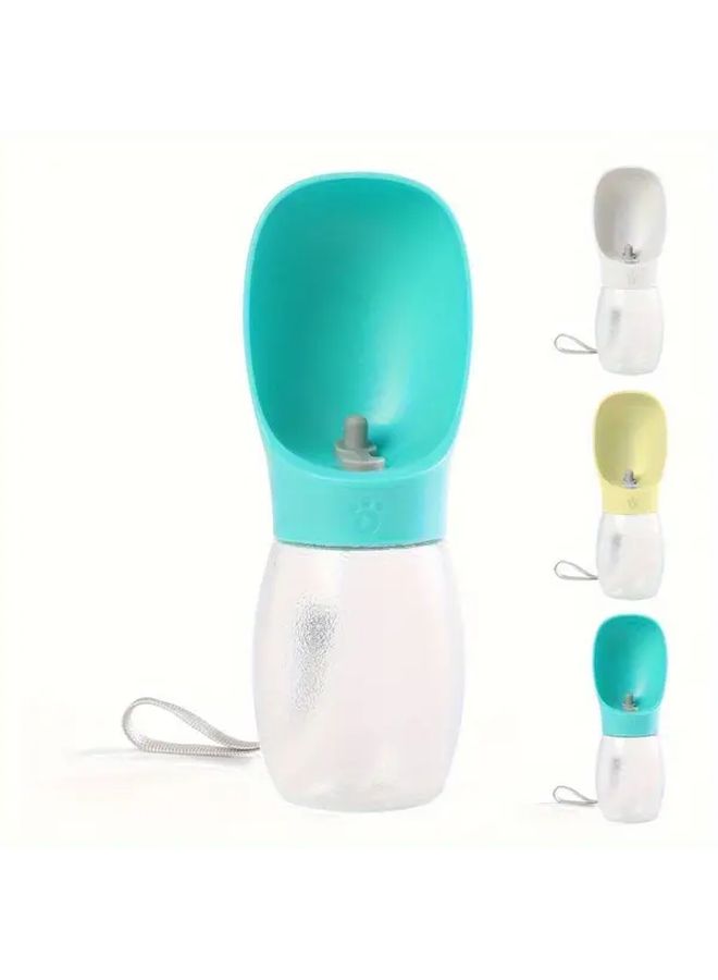Blue Portable Outdoor Water Bottle for Pet Dogs Walking Hiking Traveling - Image 5