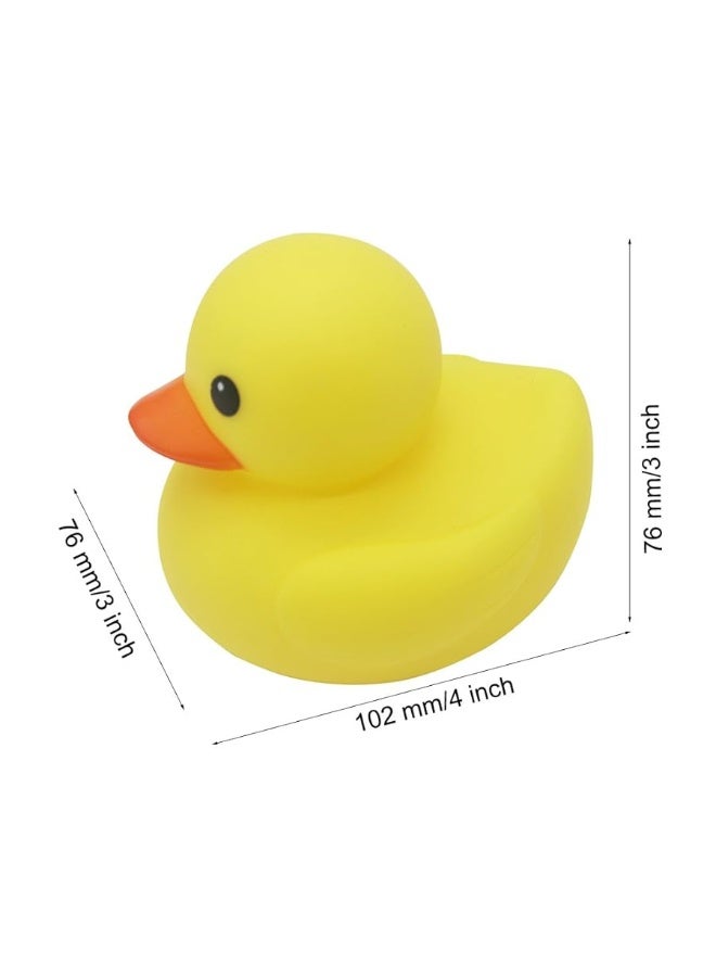MYLIFEUNIT MyLifeUNIT 4 inch Yellow Rubber Bath Ducks for Child - Image 5