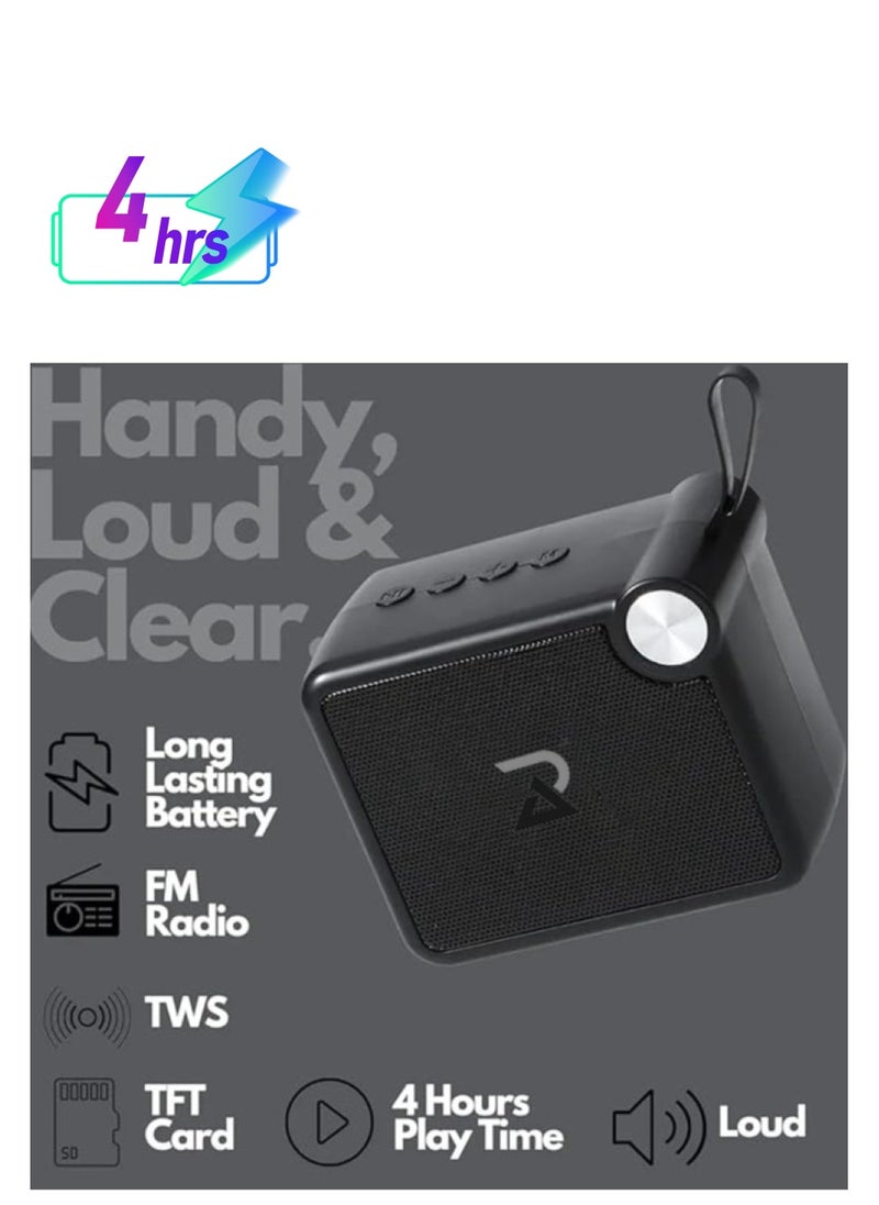 RADALIFESTYLE - Pro 4 Wireless Speaker With Fm Radio & 7 Watt HD Speaker - Image 1