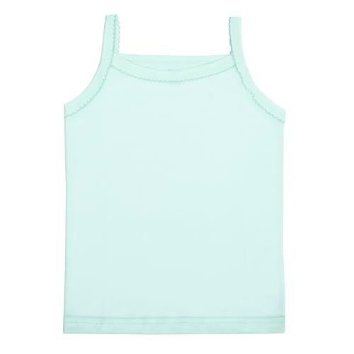 REVOLTEK Printed Vest baniyan Cotton Inner wear for Baby Summer wear Sleeveless Undershirts for Kids Spaghetti, Slips Camisole Tank-Tops Toddler Girls Pack of 6 (5-6 Years, Light Color) - Image 5
