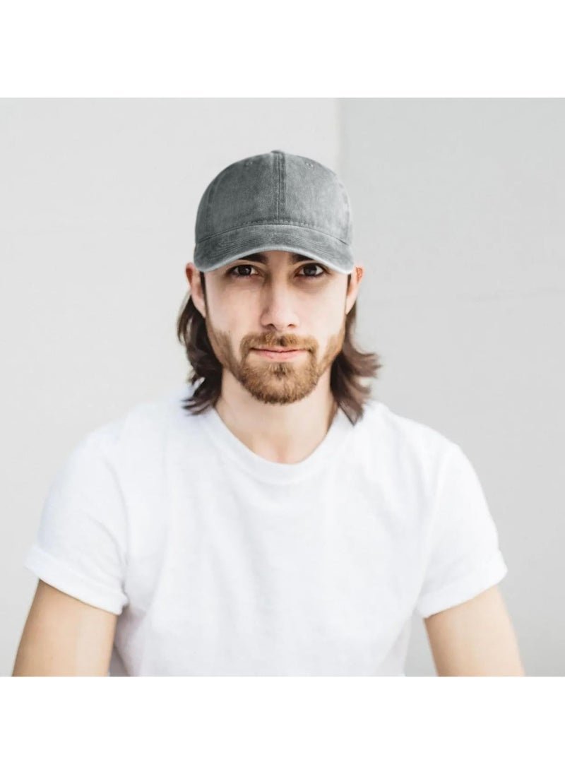 BreeJooy Men women baseball cap , low profile adjustable washed cotton golf dad hat  - Image 5