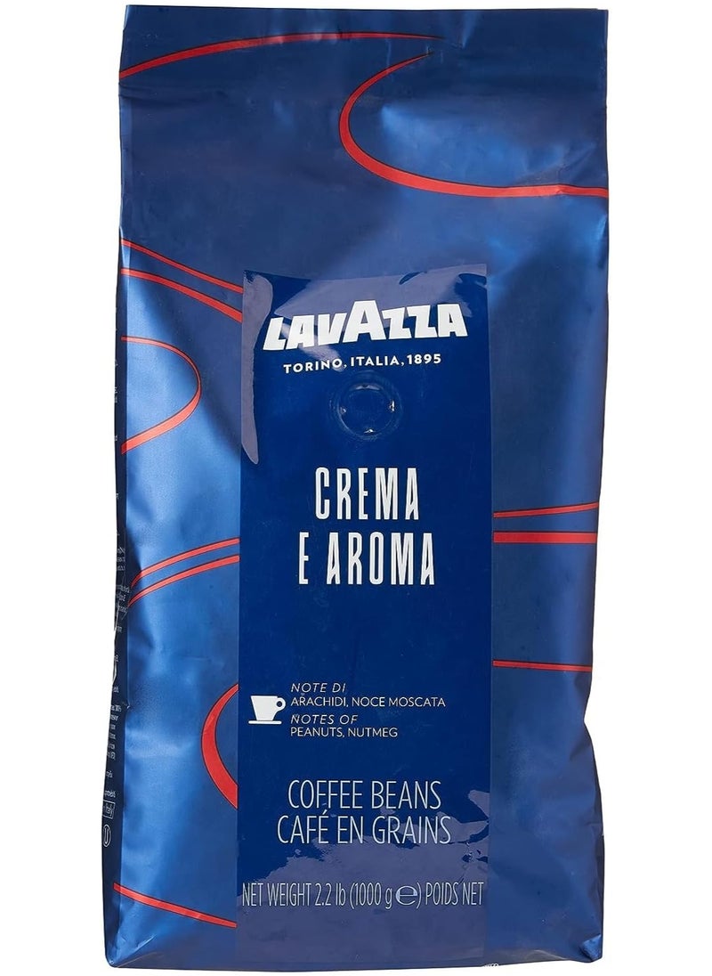 Lavazza Lavazza Crema E Aroma Coffee Beans Blend Espresso Roast Arabica and robusta 1 kg  - Image 1