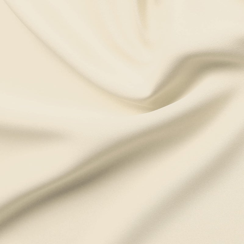 OYRING Blackout Curtain Valances Beige valances for Windows Rod Pocket Window Valance for Living Room Kitchen and Bedroom (59 x 20 Inch, 1 Panel) - Image 5