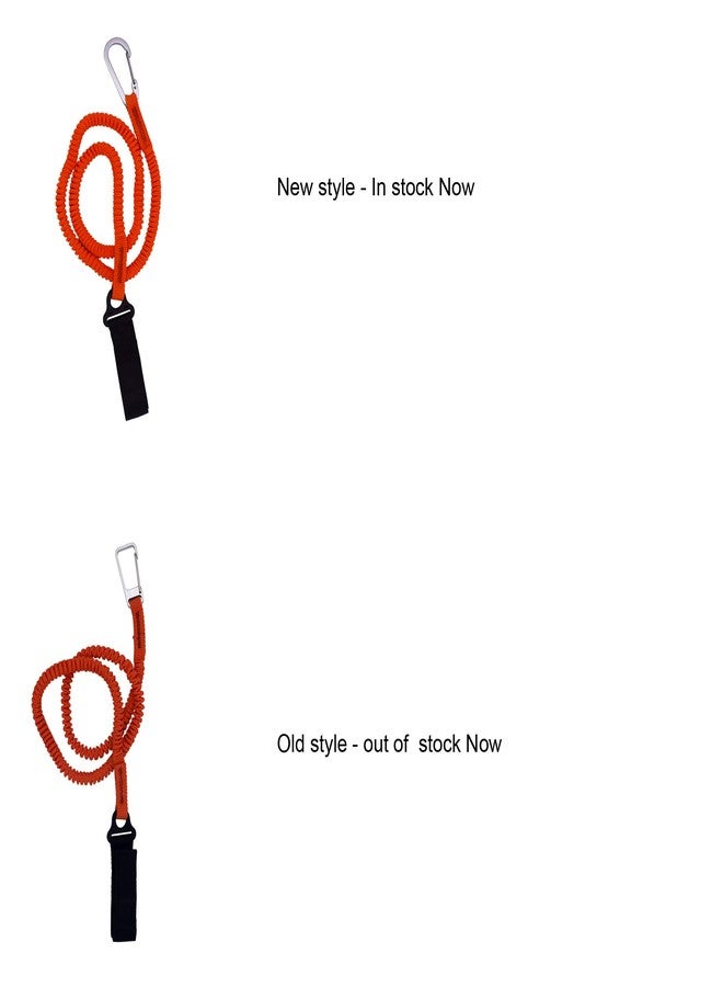 YYST Orange Paddle Leash Paddle Holder Tool Lanyard - No Paddle (Orange X 4 Pack) - Image 3