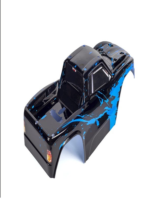 SummitLink Custom Body Muddy Blue Style Compatible for Hoss 4X4 VXL 3S 4WD Truck Shell Cover(Truck not Included) H-MBL-01 - Image 5