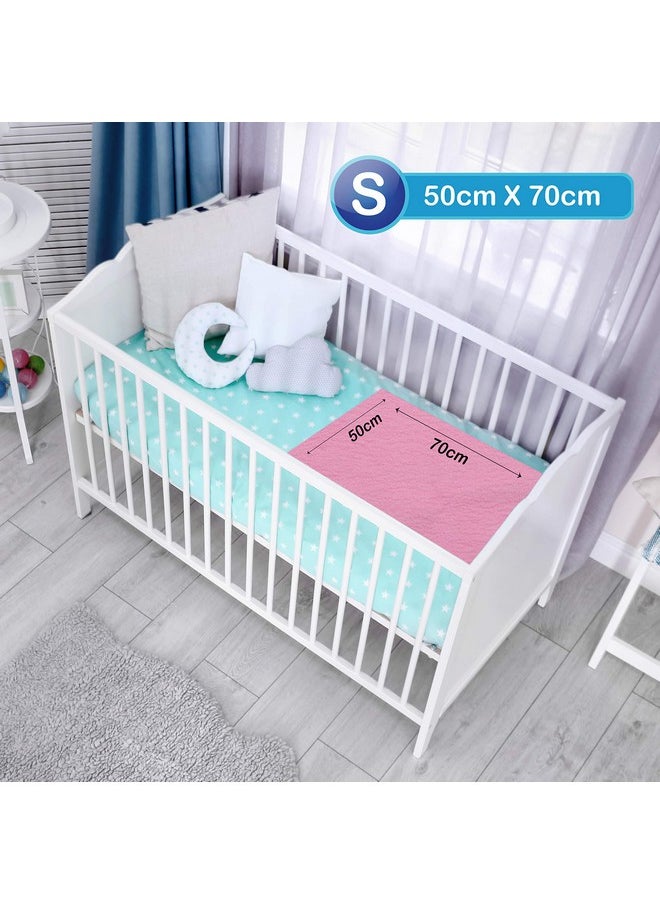 Instadry Anti-Piling Fleece Extra Absorbent Quick Dry Sheet For Baby, Baby Bed Protector, Waterproof Baby Sheet, Small Size 50X70Cm, Pack Of 2, Sky Blue & Baby Pink - pzsku/Z1CD1A4DB87083E08040EZ/45/_/1735567230/fbc0dd7e-0dd3-48da-bfe4-7be572826d89