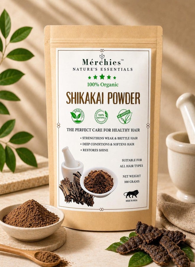 Merchies Amla Reetha Shikakai Combo Powder for Hair Growth – Ayurvedic Herbal Hair Cleanser, 100% Pure & Organic – Hair Fall Control & Scalp Care – 150g Each (Pack of 3, 450g) – Nature’s Essential - Image 4