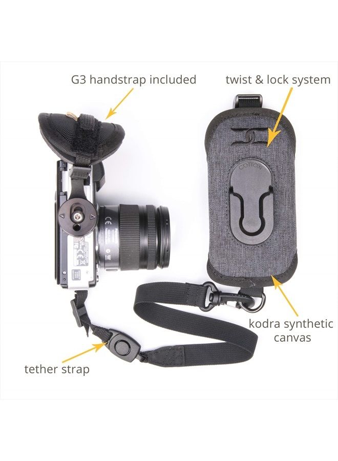COTTON Carrier 288GREY CCS G3 Strap Shot for One Camera - Grey - Image 2