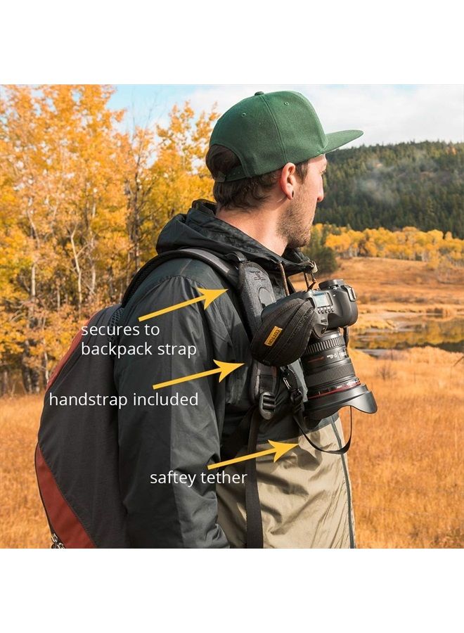 COTTON Carrier 288GREY CCS G3 Strap Shot for One Camera - Grey - Image 4