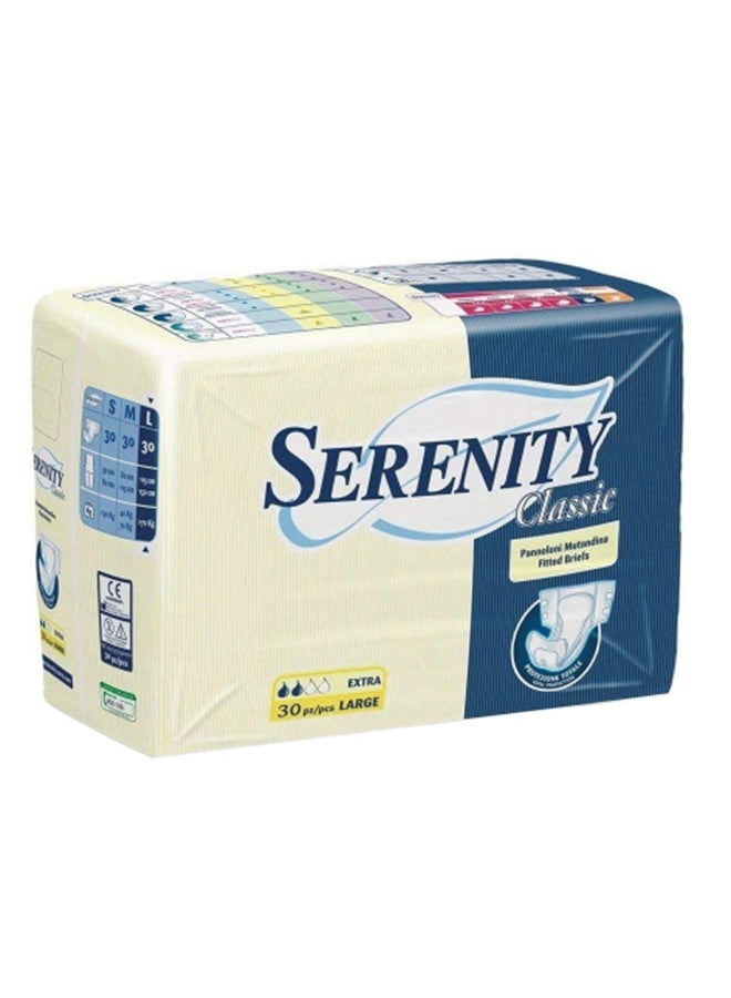Serenity Fitt Brief Extra Large 30S