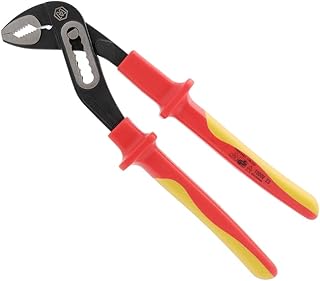 MichaelPro 10-Inch Insulated Water Pump Plier, 1000V VDE Certified, Jaws Hardness HRC58 to 62, Two-Toned Anti-Slip - Image 1