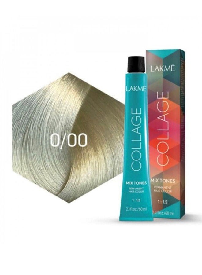 لاكمي صبغة الشعر كولاج كريم  للتفتيح 0/00  60 مل