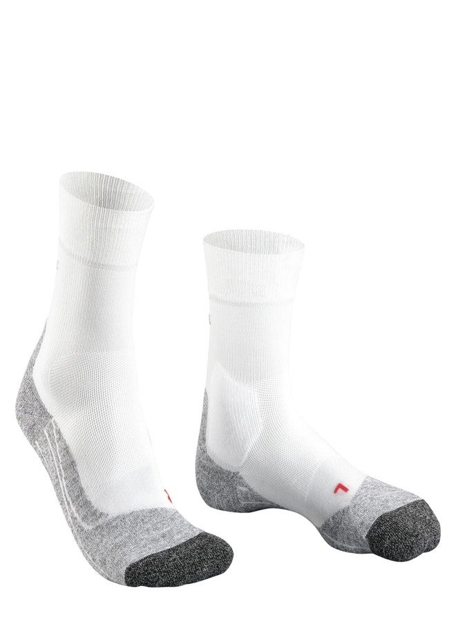 فلايك جوارب فالك الرجالية RU3 المريحة للجري، متوسطة الطول، مبطنة بطبقة سميكة، تصميم تشريحي، سريعة الجفاف وجيدة التهوية، مصنوعة من الليوسيل العضوي، أبيض (أبيض مختلط 2020)، مقاس 6.5-8.5، زوج واحد - Image 3