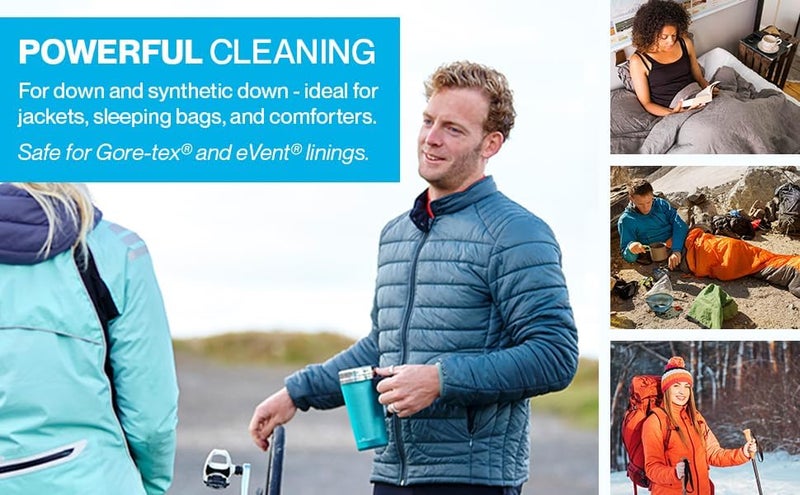 Grangers Down Care Kit with Wash  Repel for Down 2 In 1 10 oz and 3 Reusable Dry Balls To Restore Down Loft - Image 3