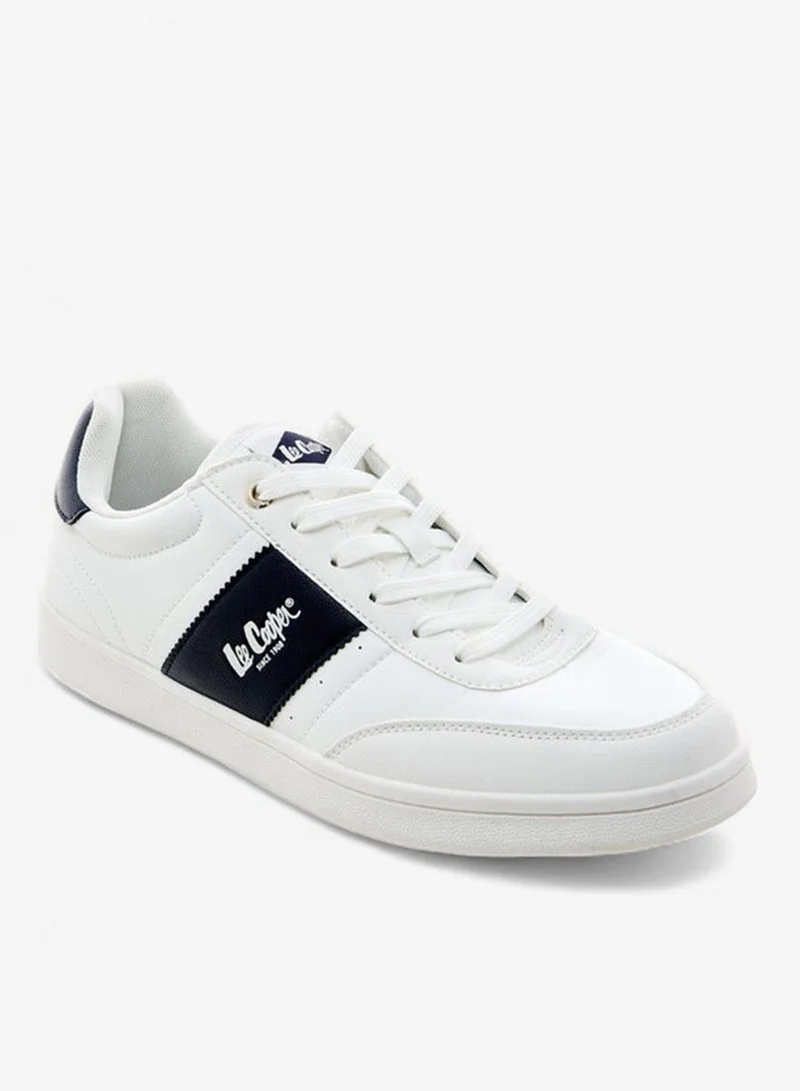 Lee Cooper Men's Logo Detail Lace-Up Sneakers