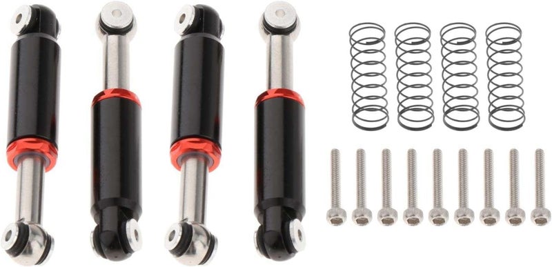 klarako Metal RC Car Oil Shock Absorber 3.8cm Vehicle Model Accessories DIY Upgrade Spring Damper for Axial SCX24 90081 1/24 RC Car Axi00002 - Image 1