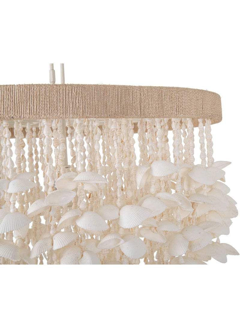 Kouboo Kouboo 1050127 Seashell Ceiling Chandelier White  - Image 4