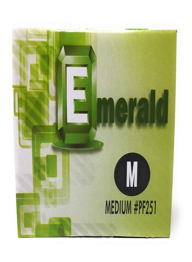 Emerald Digi-Gloves, Powder Free Disposable Latex Gloves (Medium) - Image 3