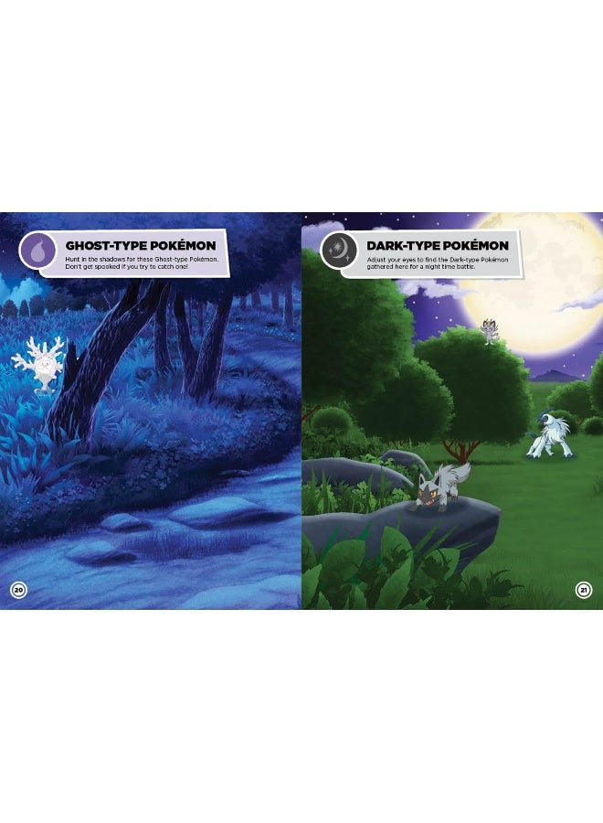 POKÉMON ULTIMATE TYPES STICKER SCENE: Full-Colour Illustrated Sticker Scene Activity Book for readers and Pokémon fans 6+ - Image 5
