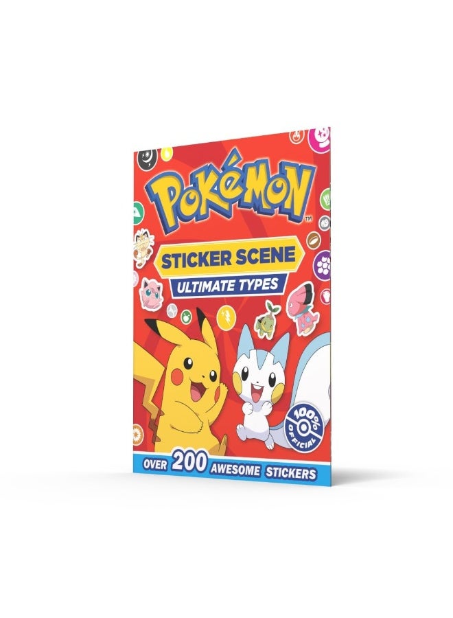 POKÉMON ULTIMATE TYPES STICKER SCENE: Full-Colour Illustrated Sticker Scene Activity Book for readers and Pokémon fans 6+ - Image 2